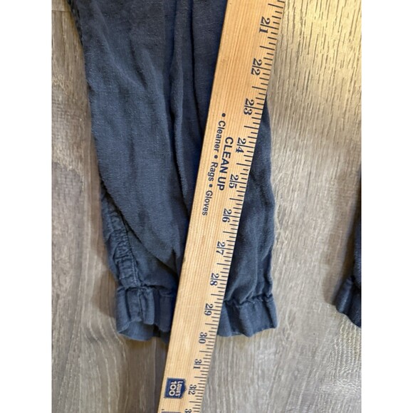 Faherty 100% Linen Drawstring Pants Men's Medium Blue 32x31 - Picture 7 of 7
